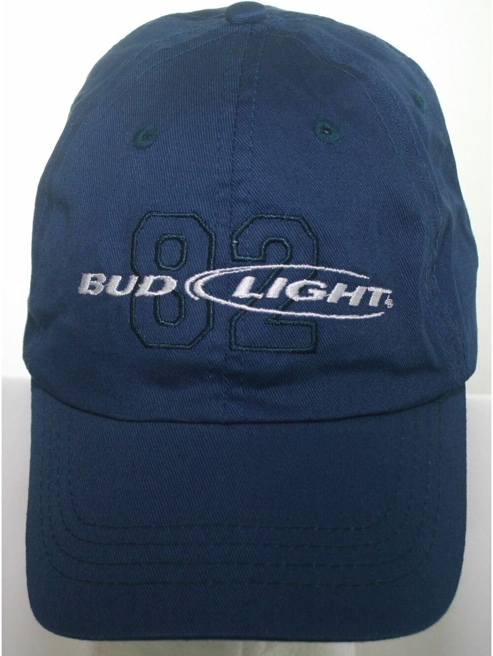 Bud Light Beer Baseball Hat Strapback Cap - Blue